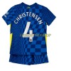 Original Trikotsatz Chelsea Andreas Christensen 4 Heimtrikot 2021-22 Für Kinder